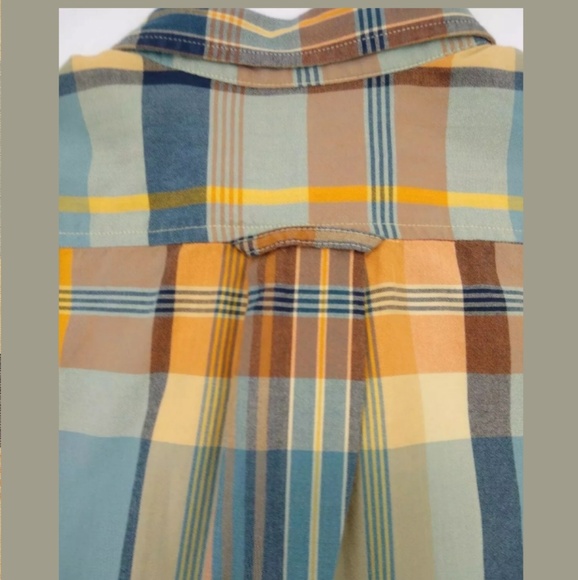 🔥🔥🔥 IZOD Mens Large Short Sleeve Button Up - Picture 5 of 6